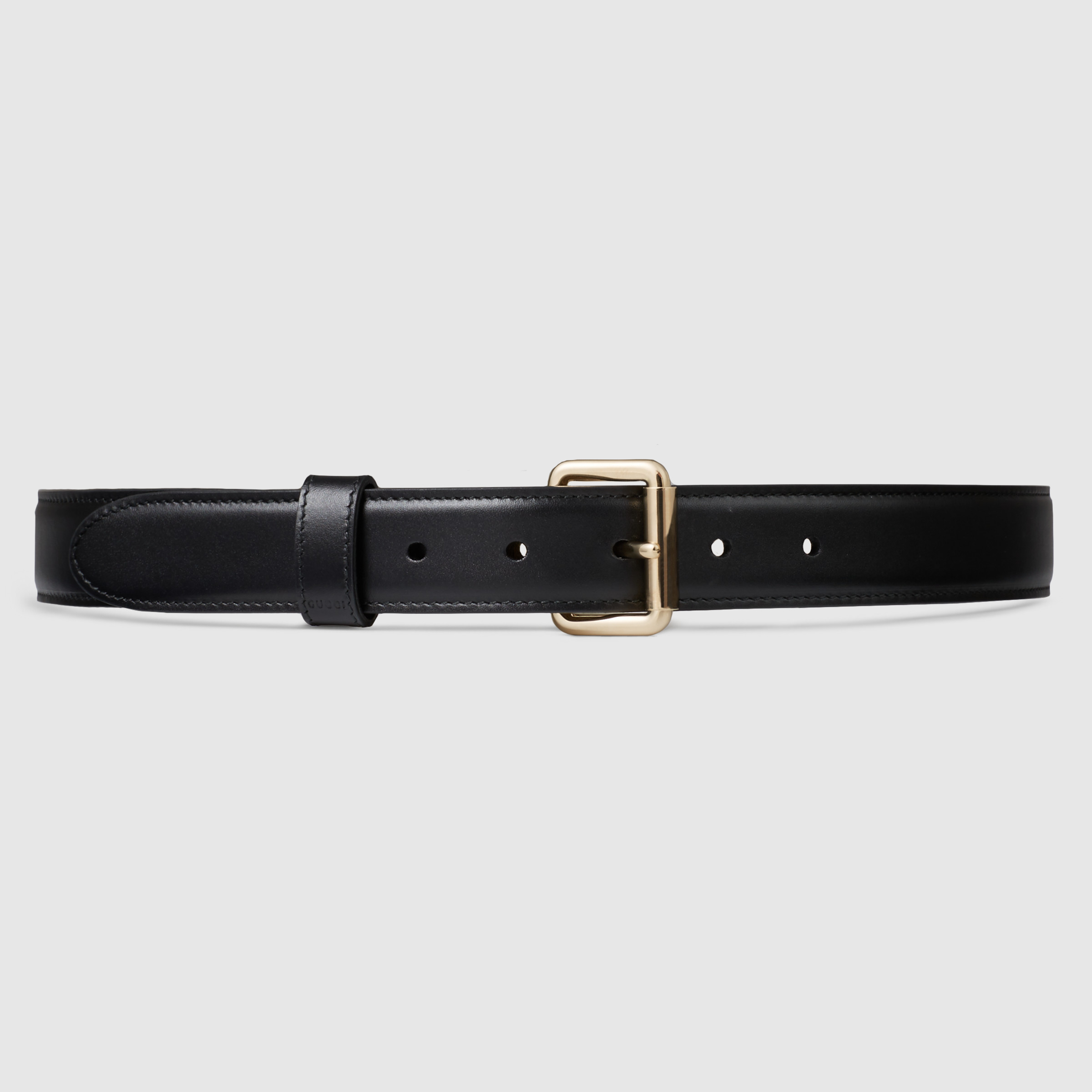 Gucci Reversible Leather Belt in Black for Men - Lyst