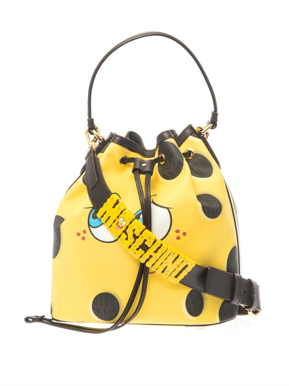 moschino bucket bag sale