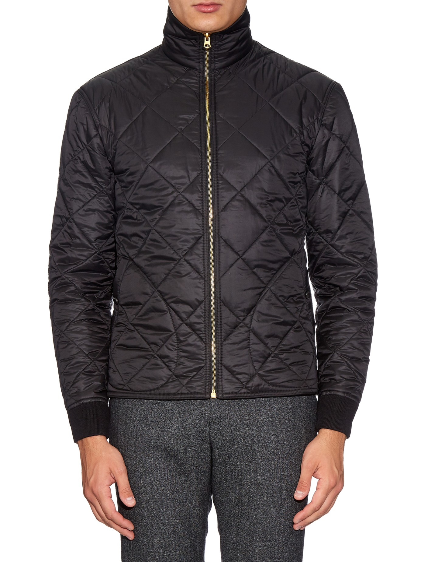 Burberry brit Sympson Two-in-one Jacket in Blue for Men | Lyst