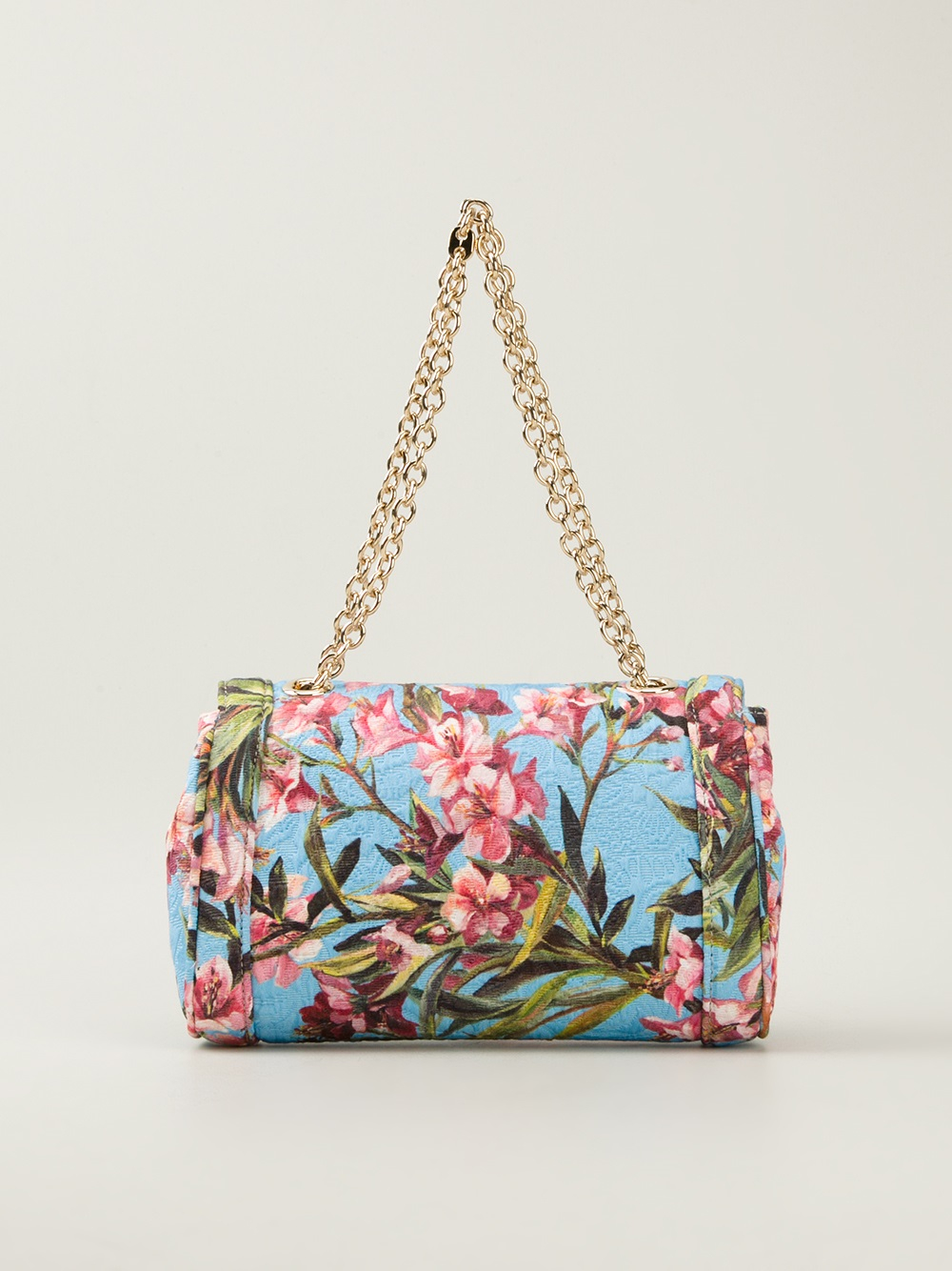 Lyst Dolce & Gabbana 'Dolce' Floral Print Shoulder Bag in Blue