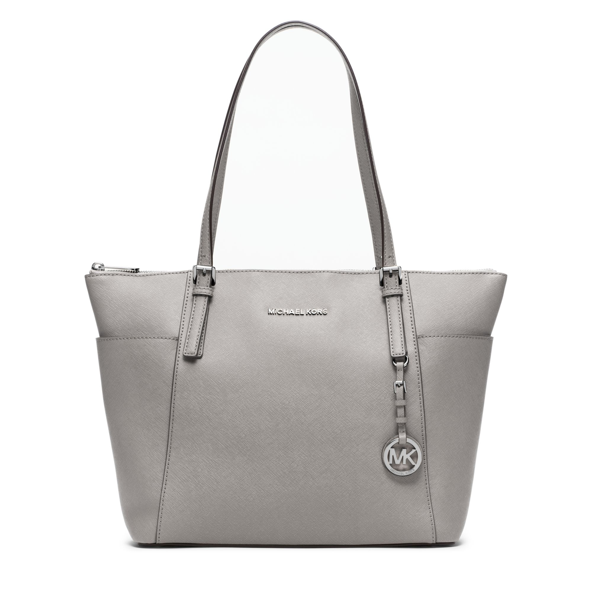 michael kors gray tote bag