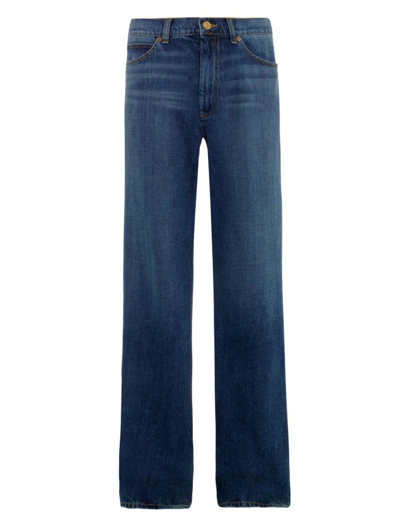 Marc jacobs High-waisted Wide-leg Jeans in Blue | Lyst