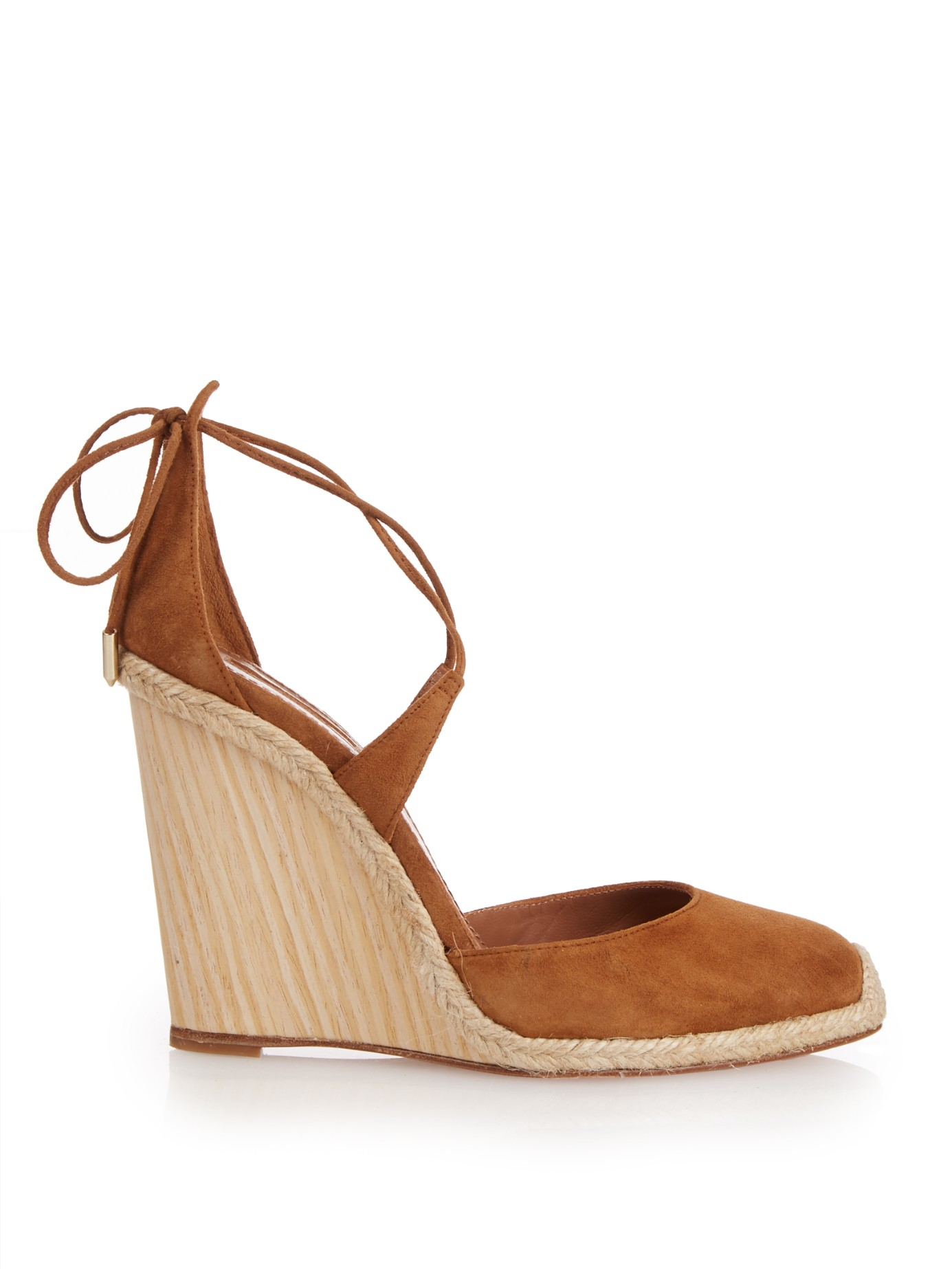 aquazzura wedge sandals