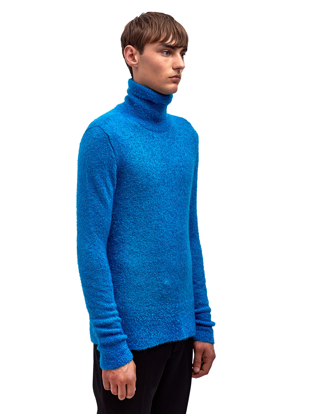 Lyst - Raf simons / Sterling Ruby Mens Knitted Narrow Fit Roll-Neck ...