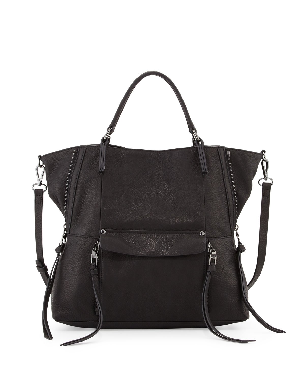 Lyst - Kooba Everette Leather Satchel Bag in Black