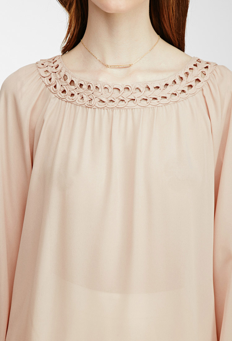 forever 21 pink blouse