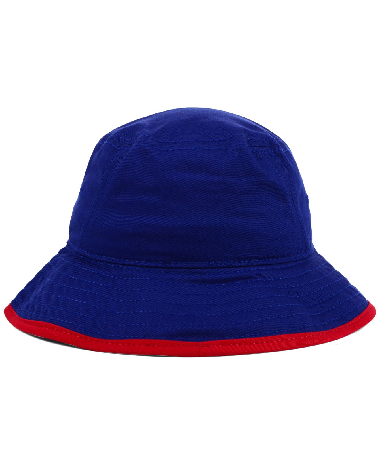 Lyst - KTZ New York Rangers Basic Tipped Bucket Hat in Blue for Men