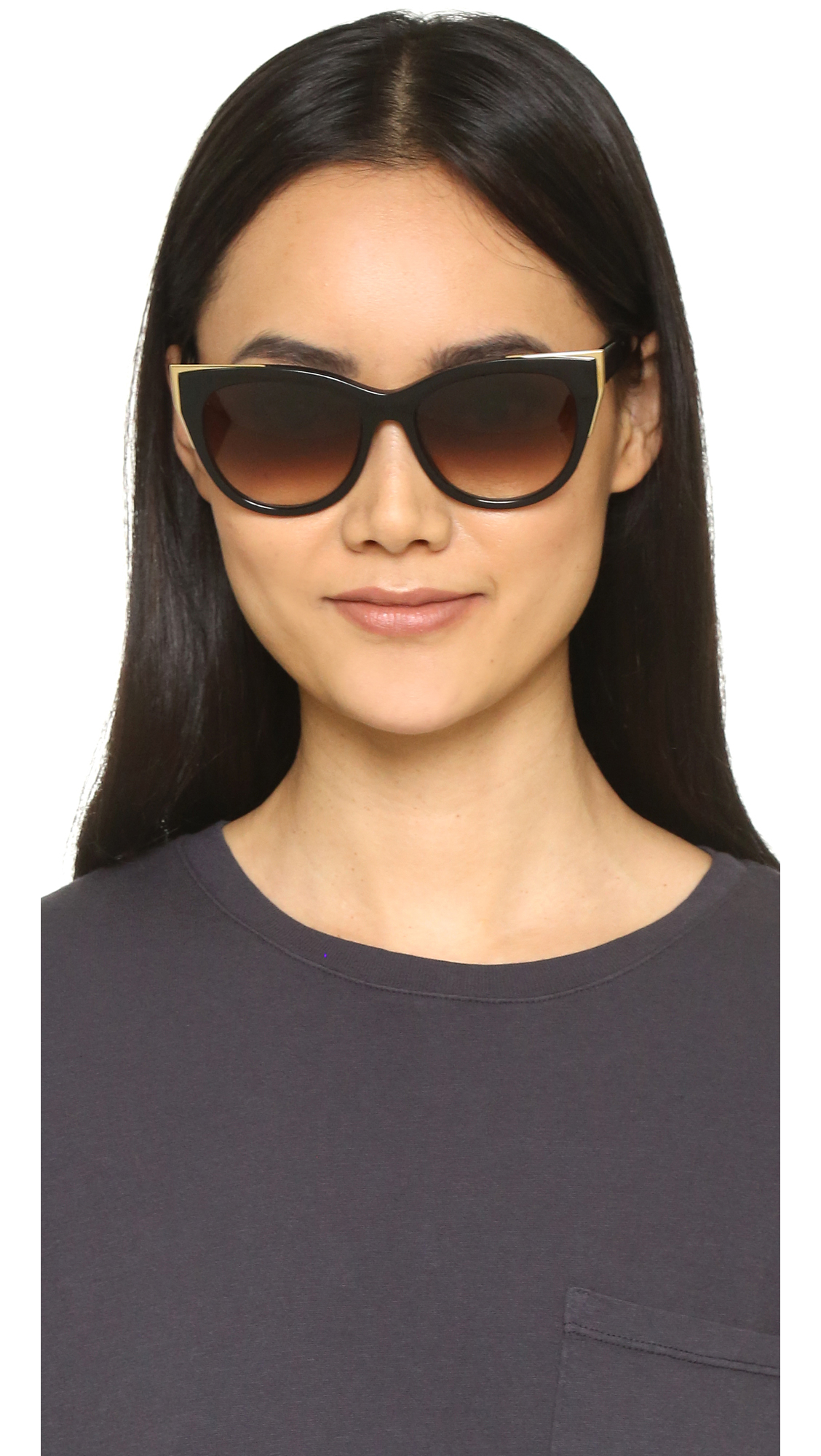 Thierry lasry Epiphany Sunglasses in Black | Lyst