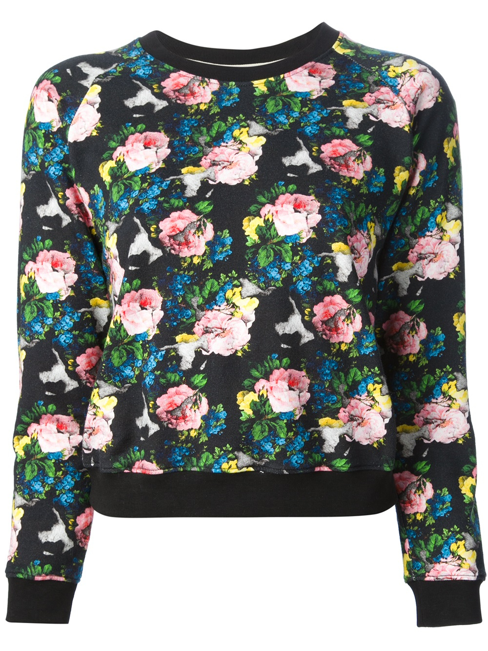 flower sweatshirt