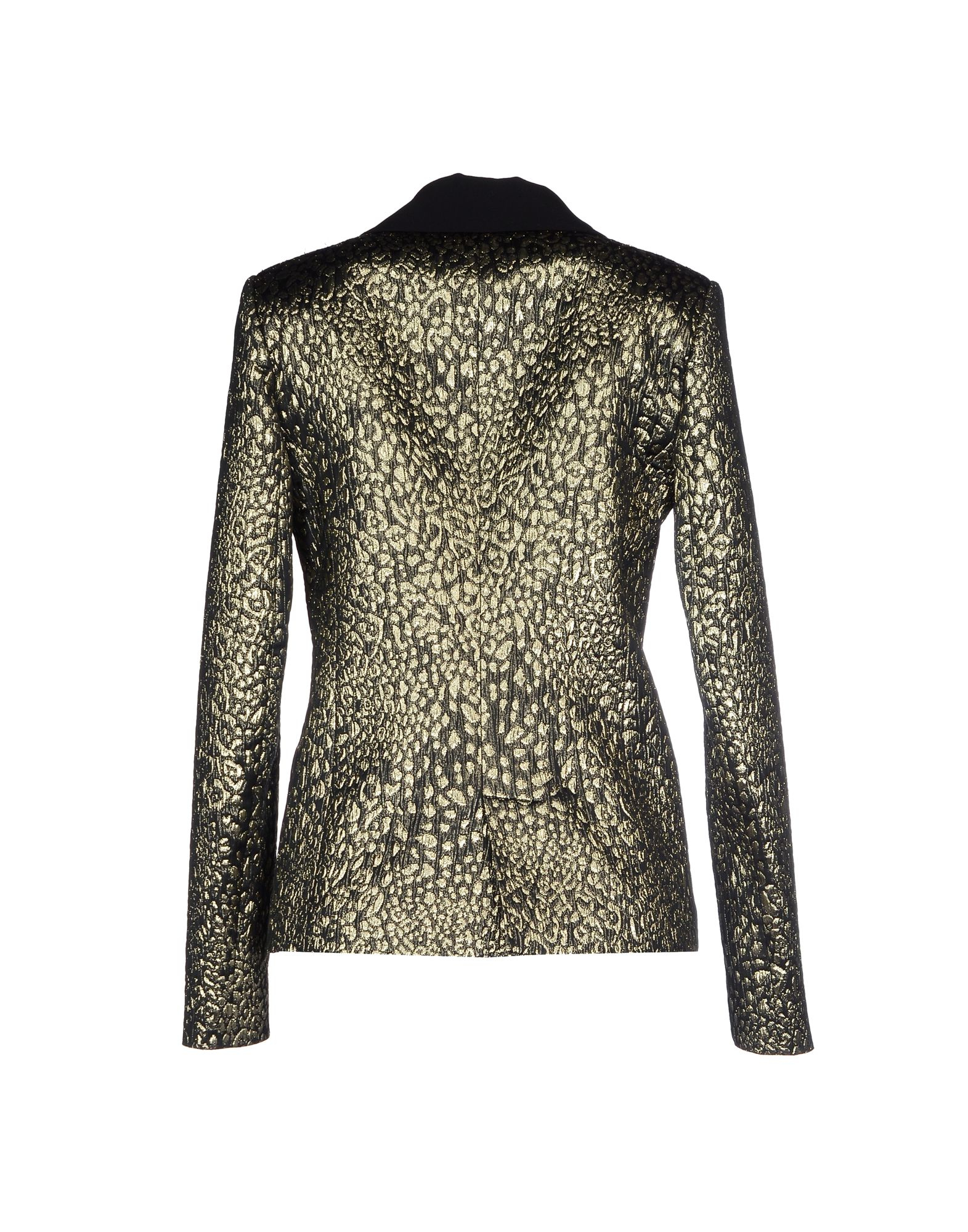 Lyst - Patrizia Pepe Blazer in Metallic