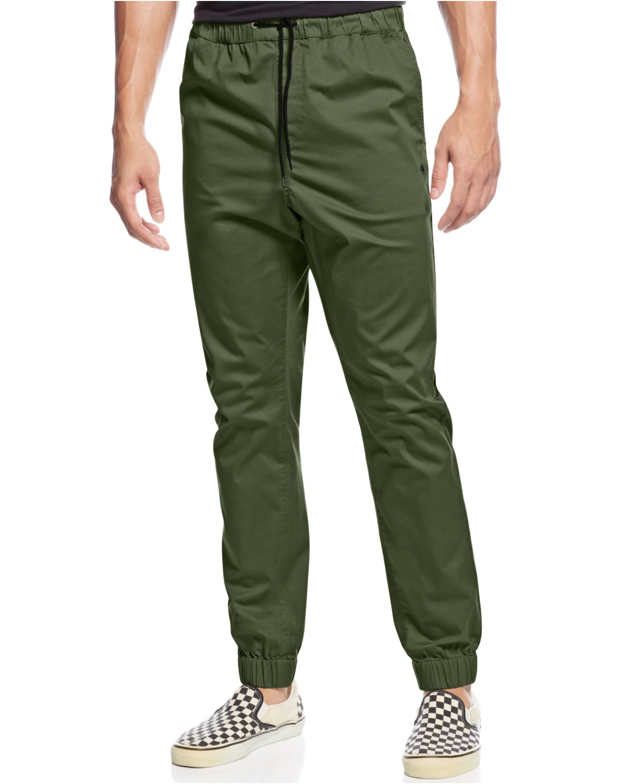 Lrg Big And Tall Gamechanger Joggers in Green for Men (Olive) | Lyst