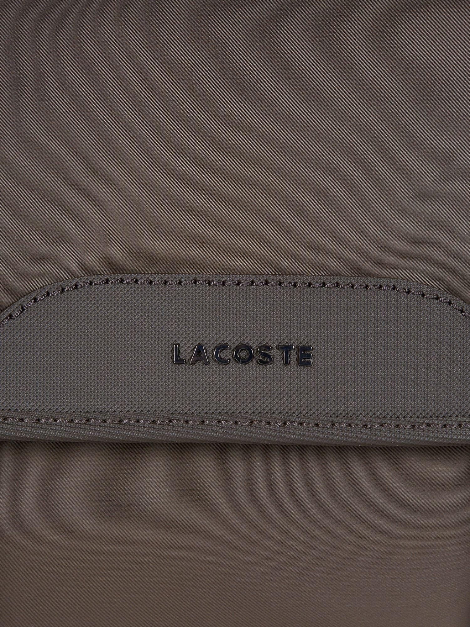 lacoste brown bag