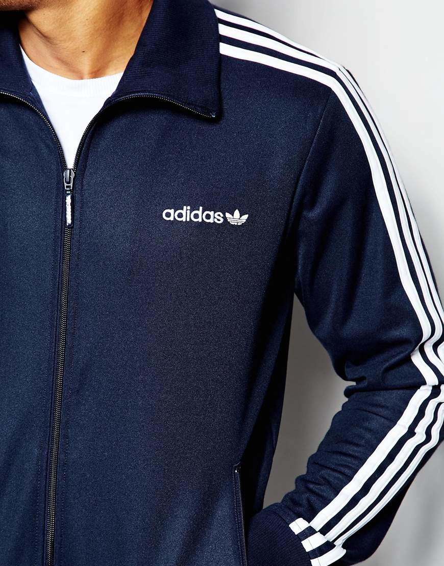 Lyst - Adidas Originals Beckenbauer Track Jacket Aj6952 in Blue for Men