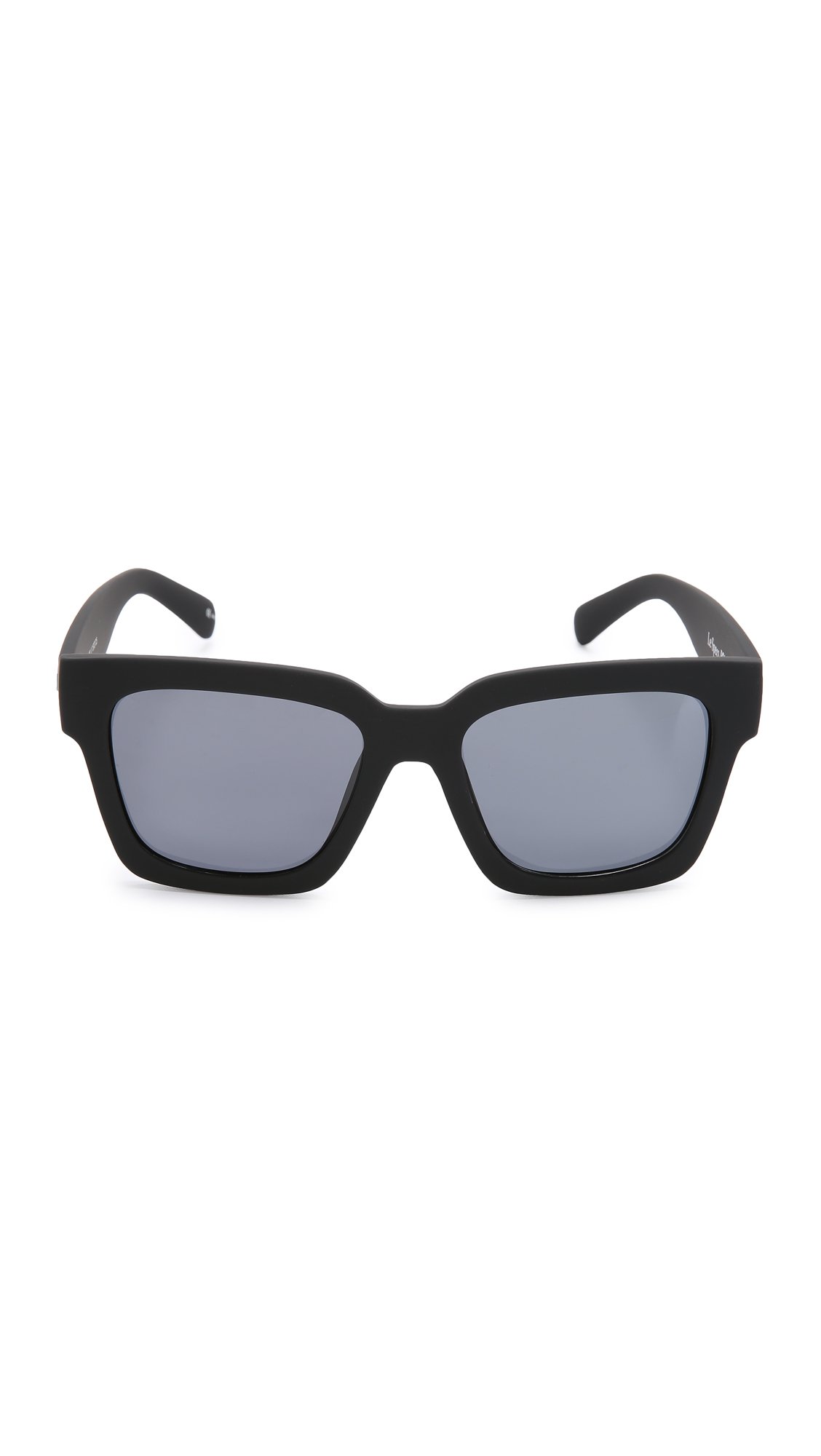 Le specs Weekend Riot Polarized Sunglasses in Black | Lyst