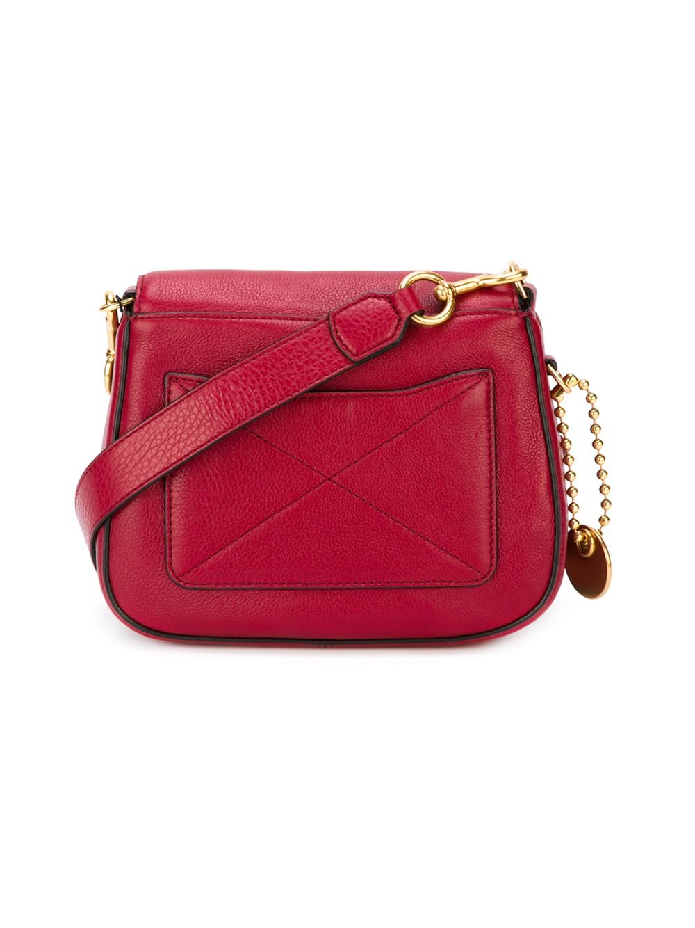 Marc Jacobs Leather Recruit Small Crossbody Bag in Red - Lyst
