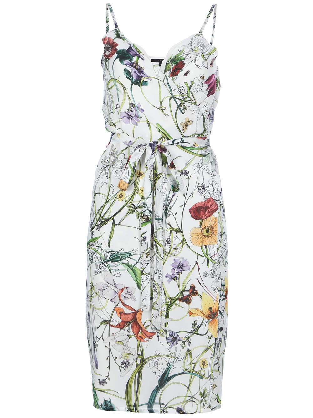 gucci green floral dress