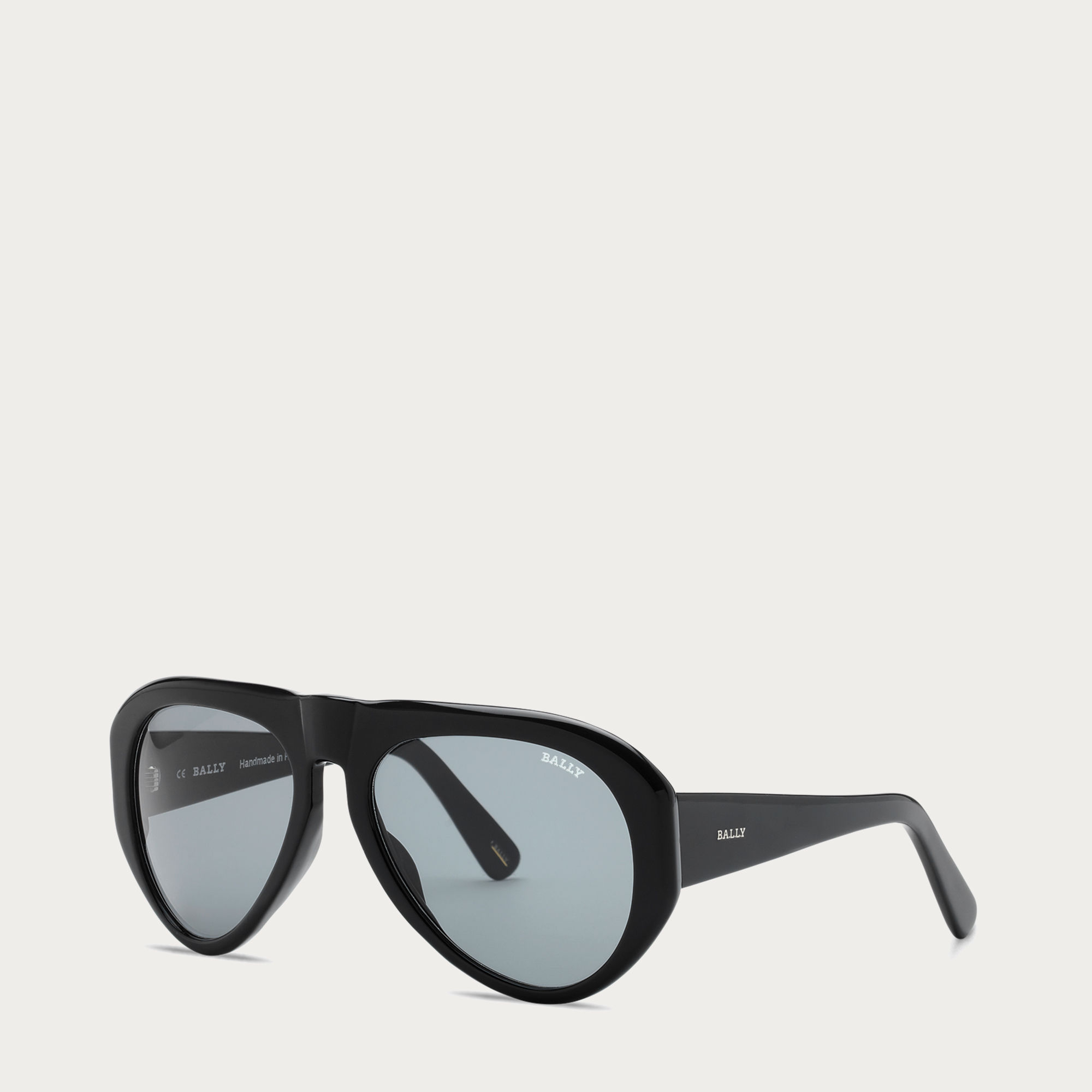 Lyst - Bally Aviator Sunglasses in Black for Men