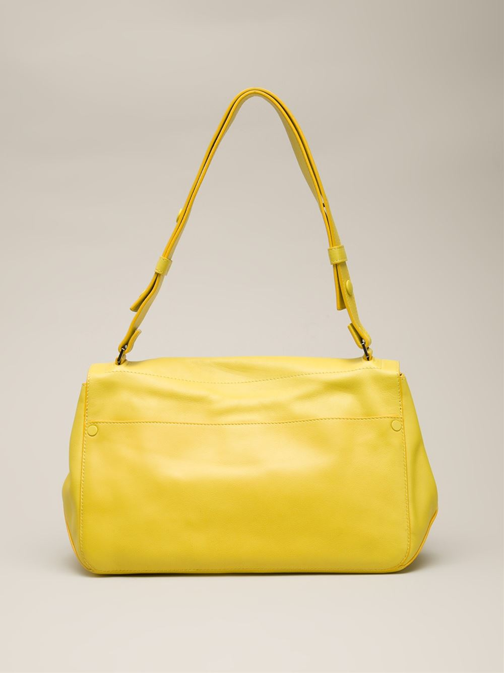 Lyst Proenza Schouler Large Courier Shoulder Bag in Yellow