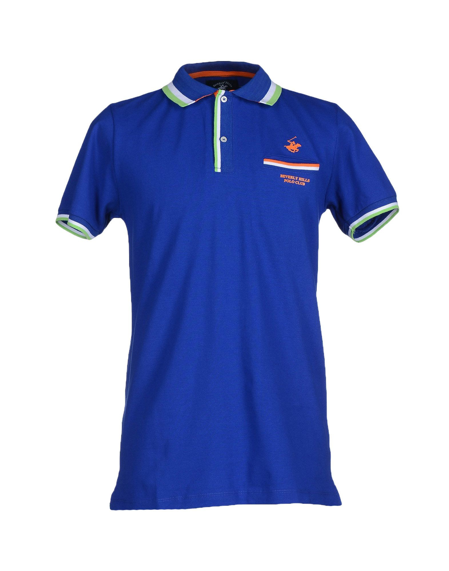 Beverly hills polo club Polo Shirt in Blue for Men | Lyst