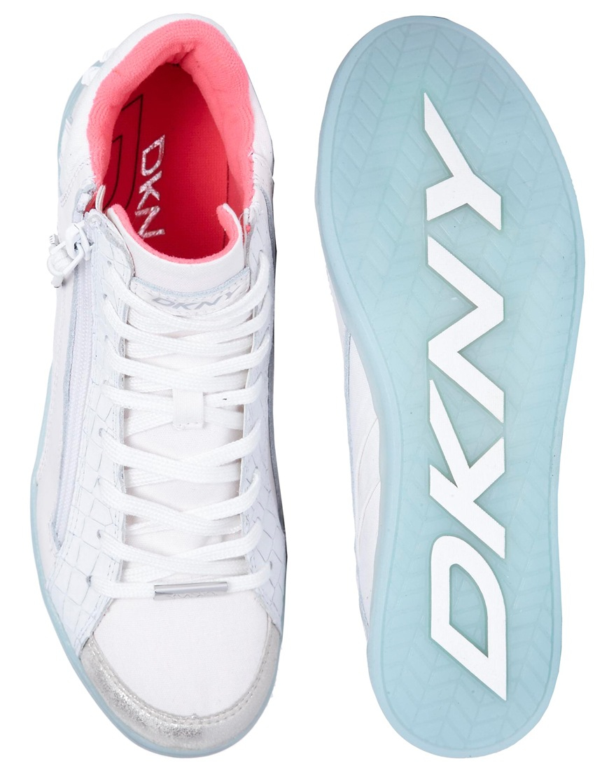 dkny white trainers tk maxx