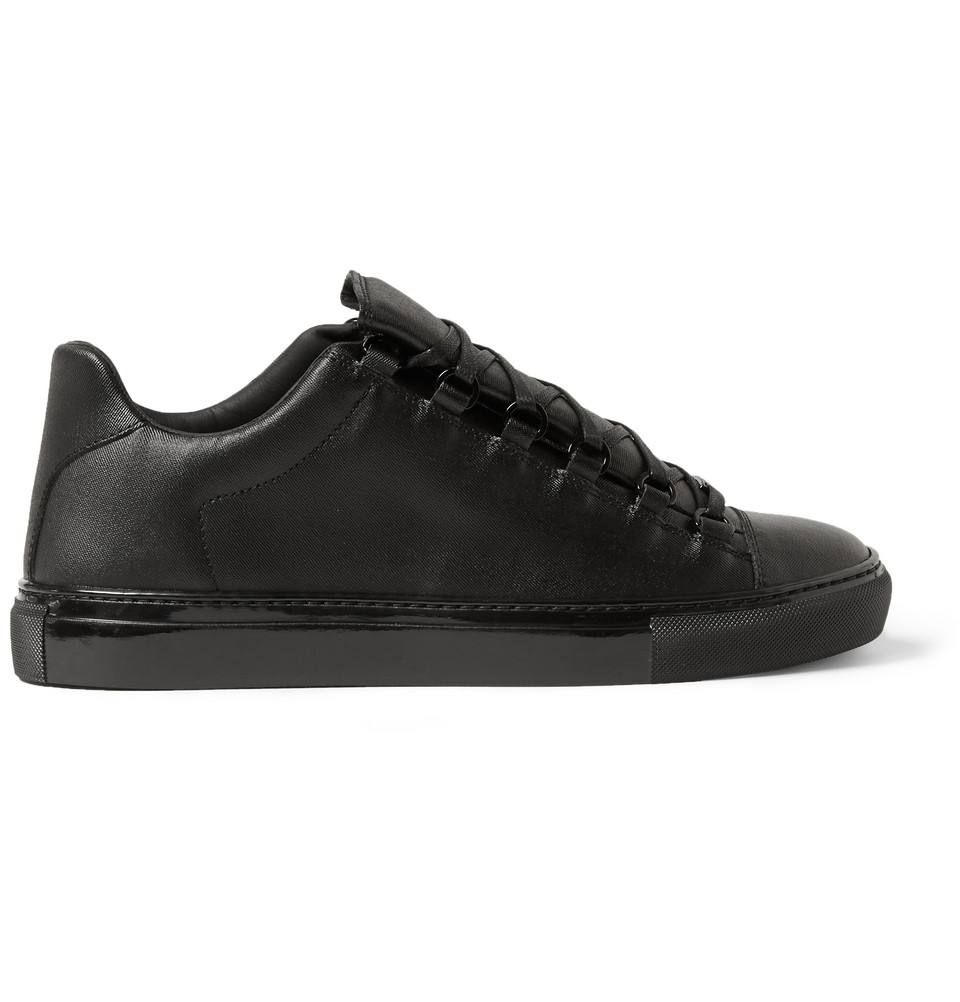 balenciaga low black