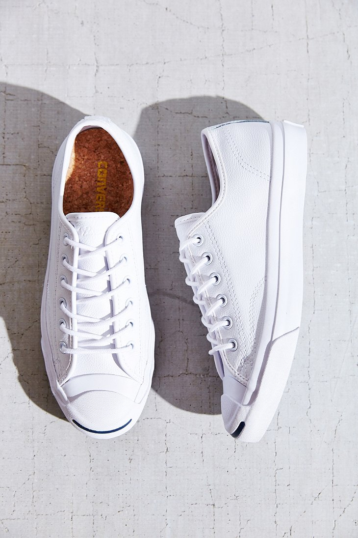converse jack purcell tumbled leather
