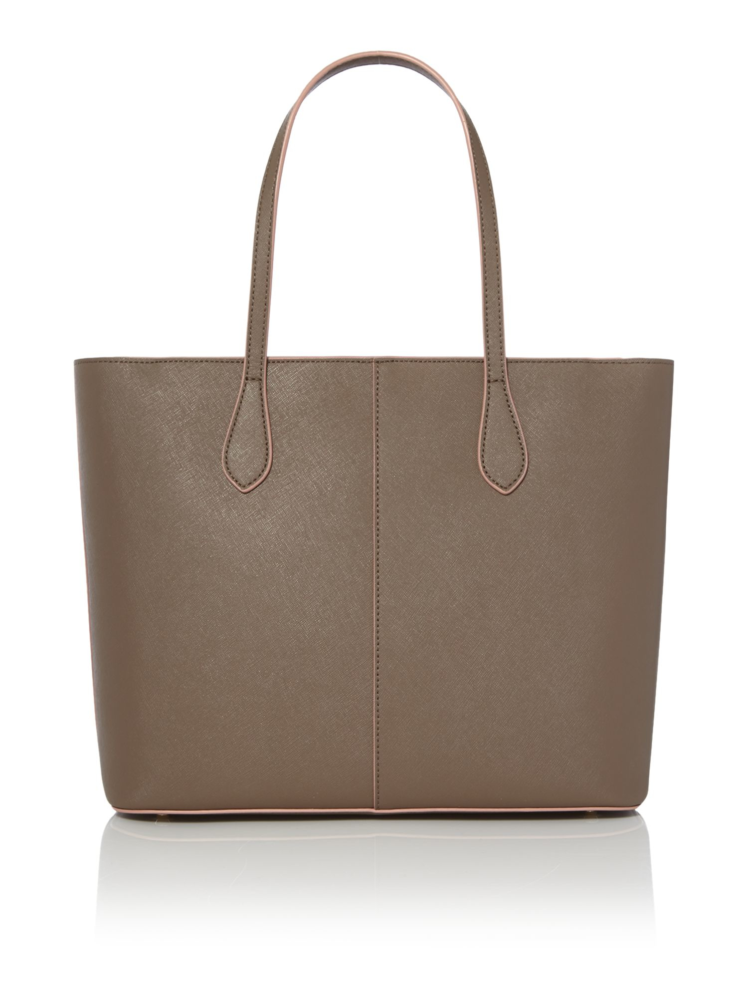 taupe travel bag