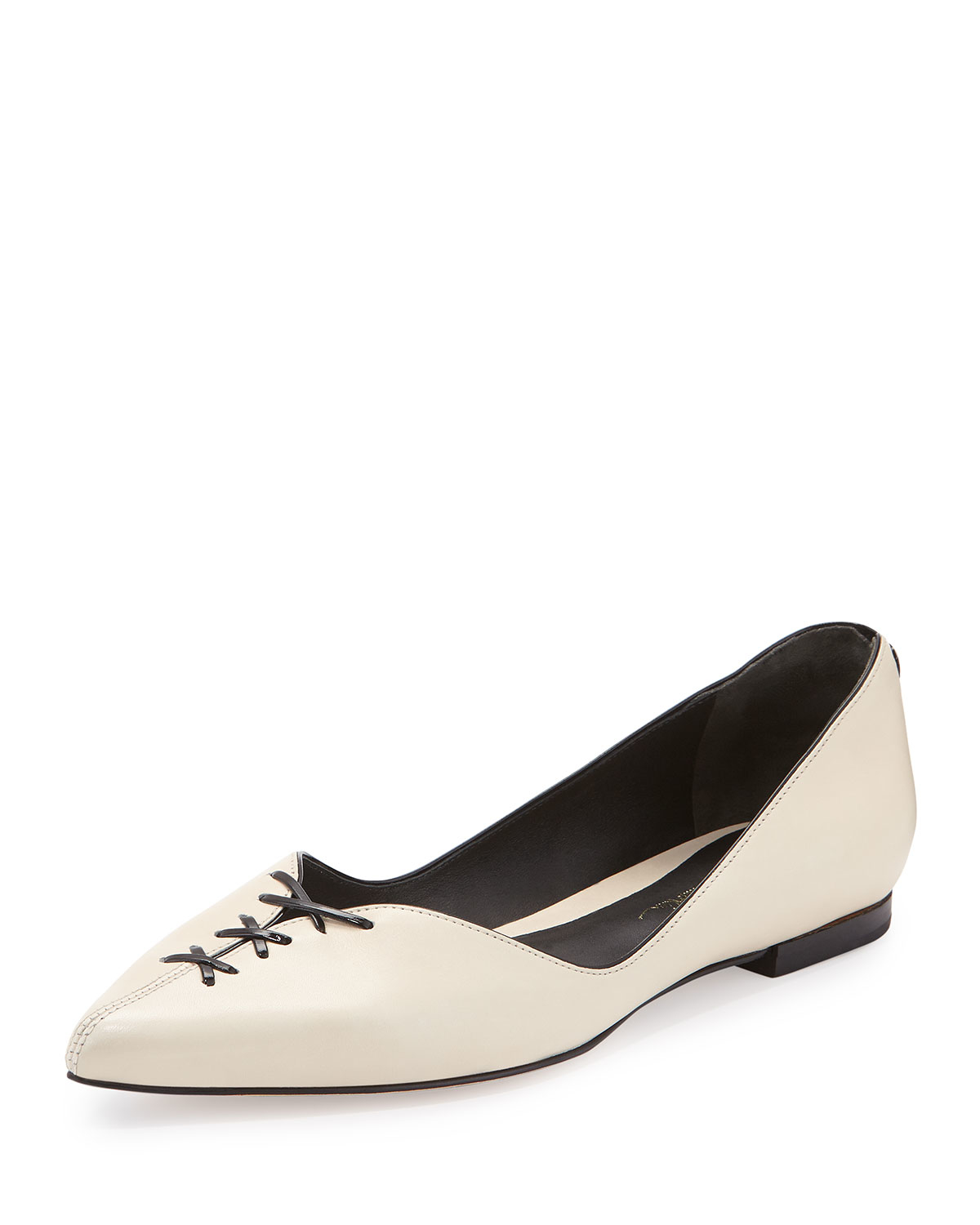 Ballet Flats 3 lyst 3 1 phillip lim martini lace up ballet flats in white Ballet Flats 3 lyst 3 1 phillip lim martini lace up ballet flats in white