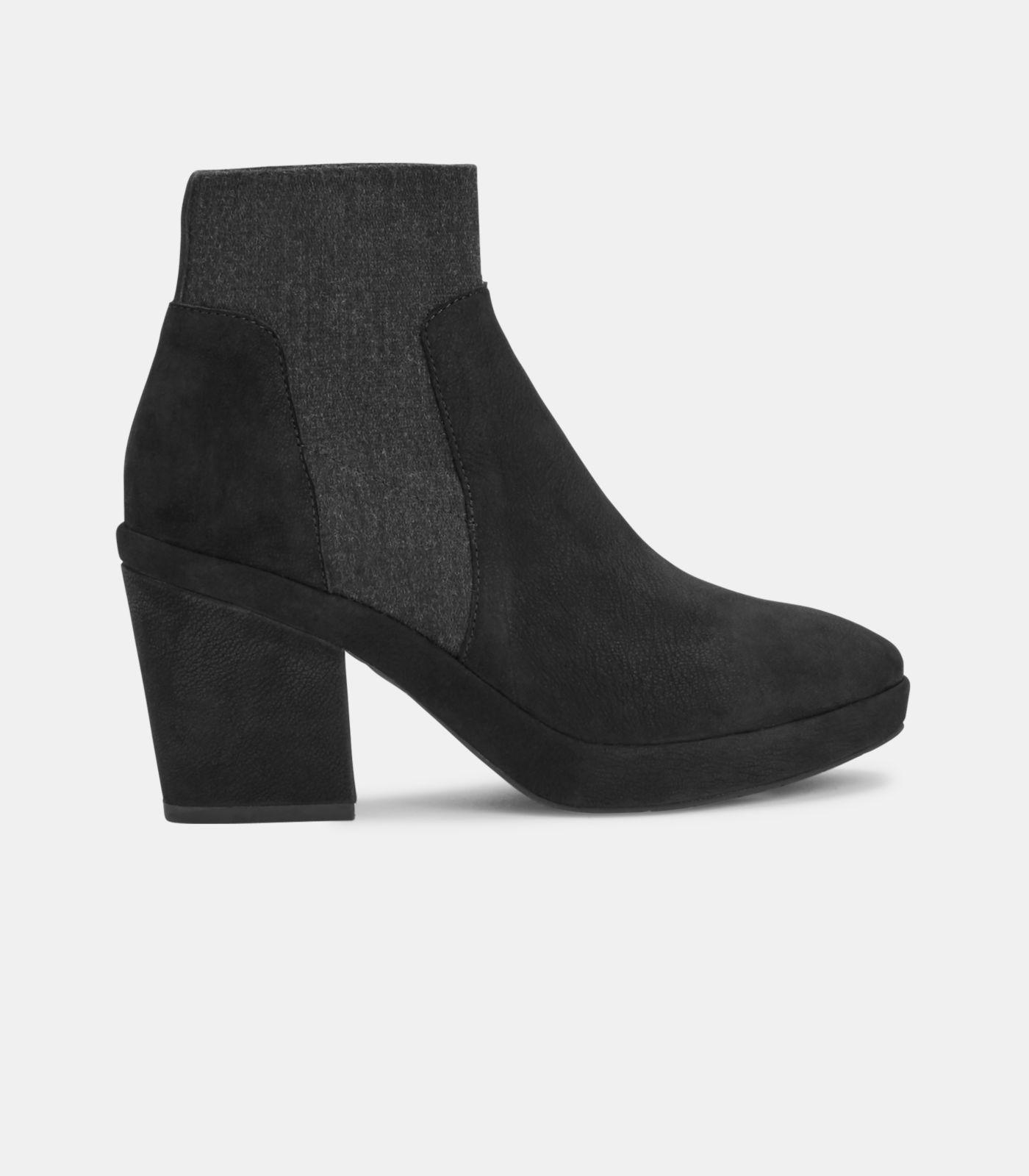 eileen fisher nubuck booties