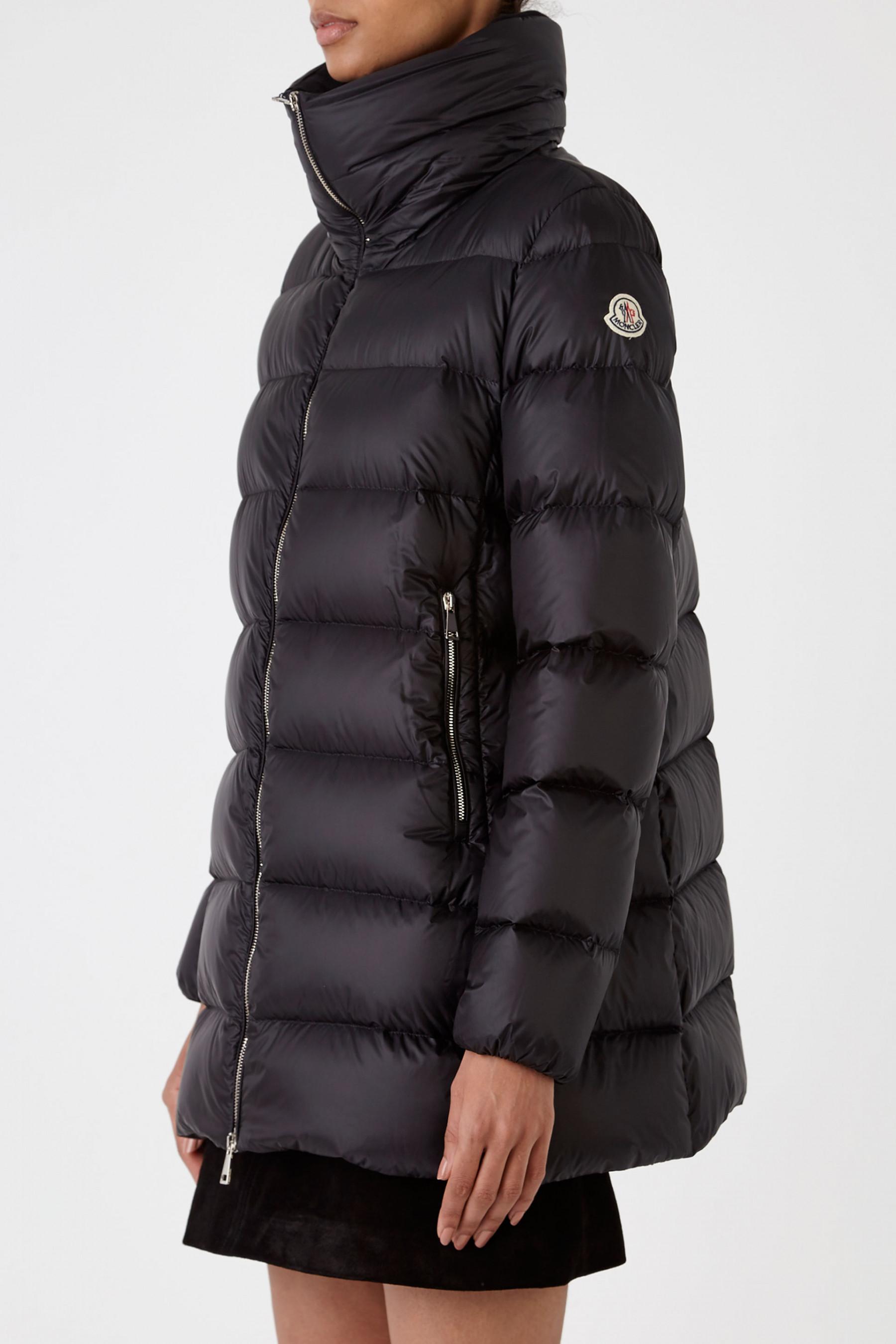 Lyst - Moncler Torcyn Quilted Shell Jacket in Black