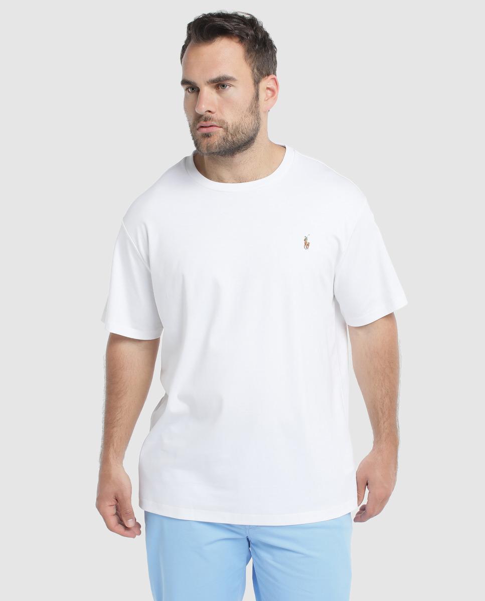 Lyst Polo Ralph Lauren Big And Tall White Short Sleeved Tshirt in