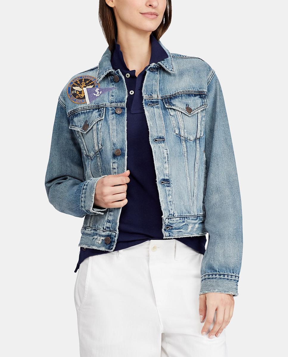 polo denim trucker jacket