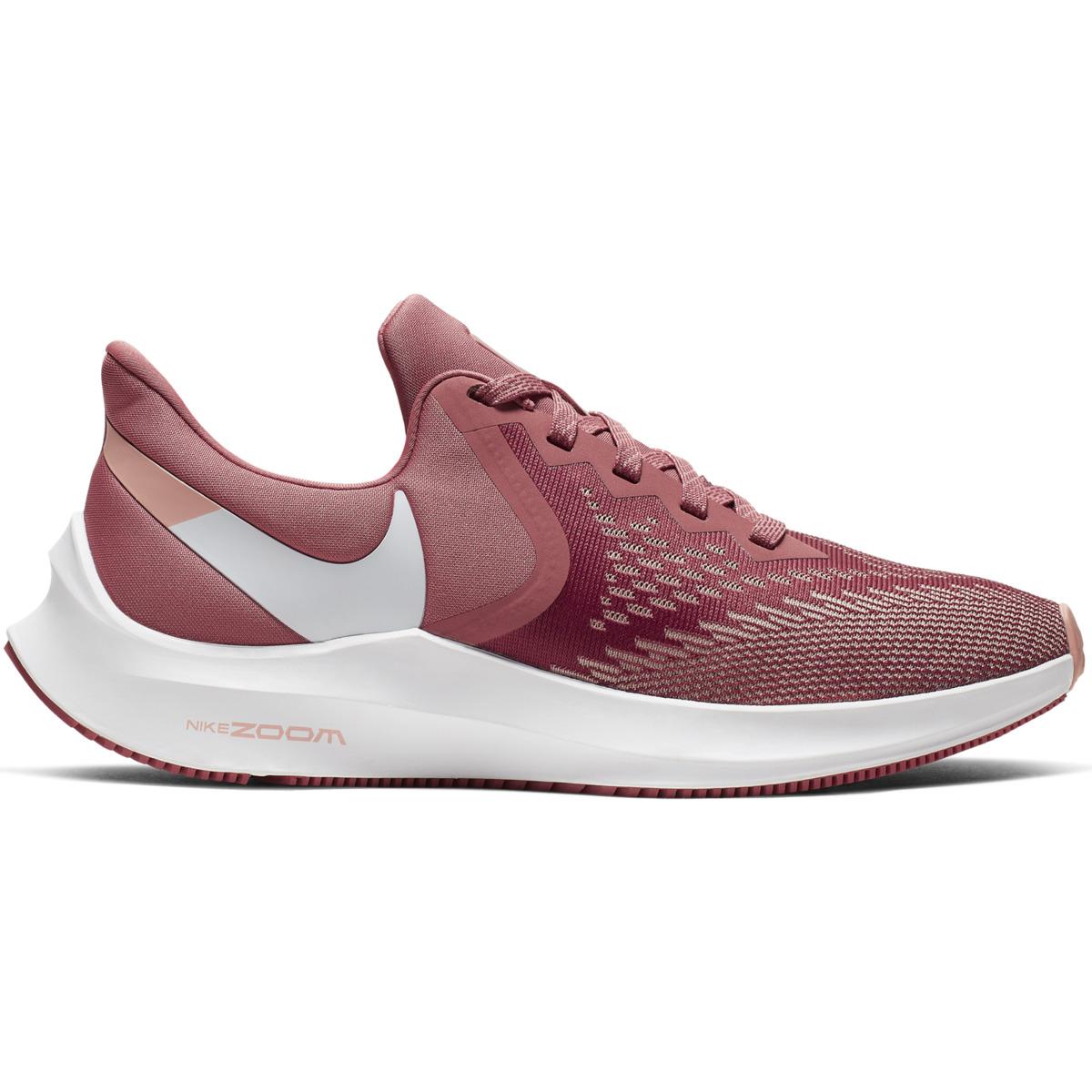 nike women's zoom winflo 6 burgundy ash