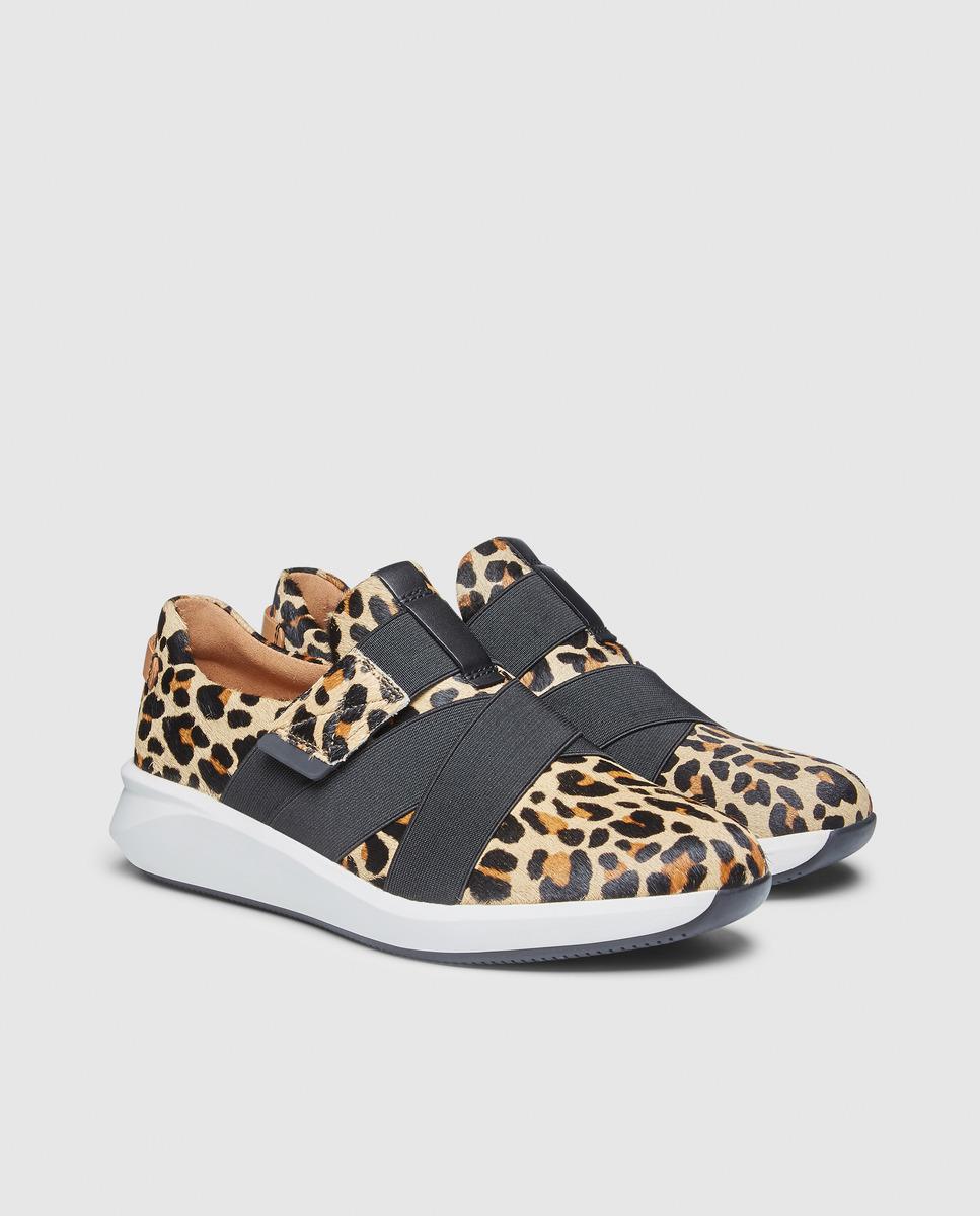 clarks leopard boots