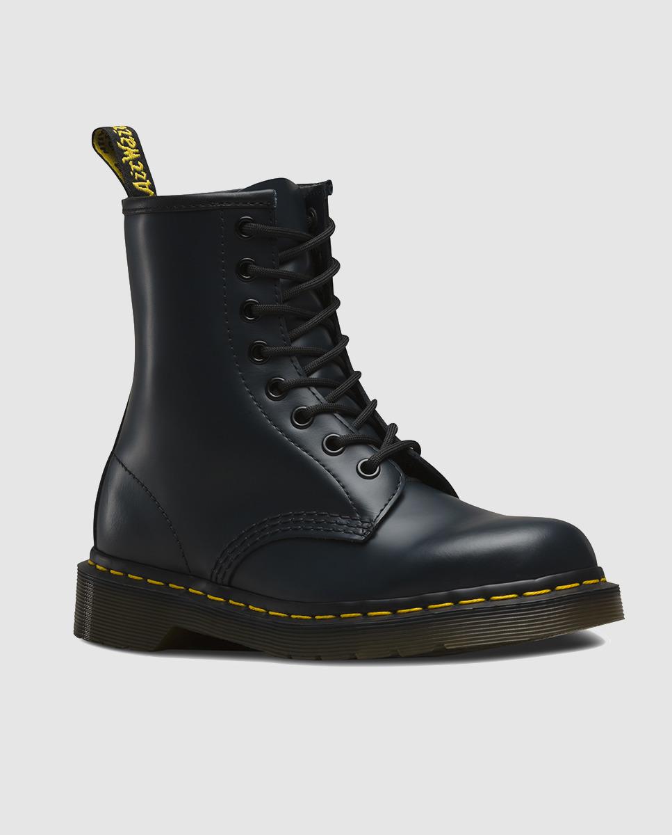 Dr. Martens Navy Blue Leather Boots. Model 10072. - Lyst