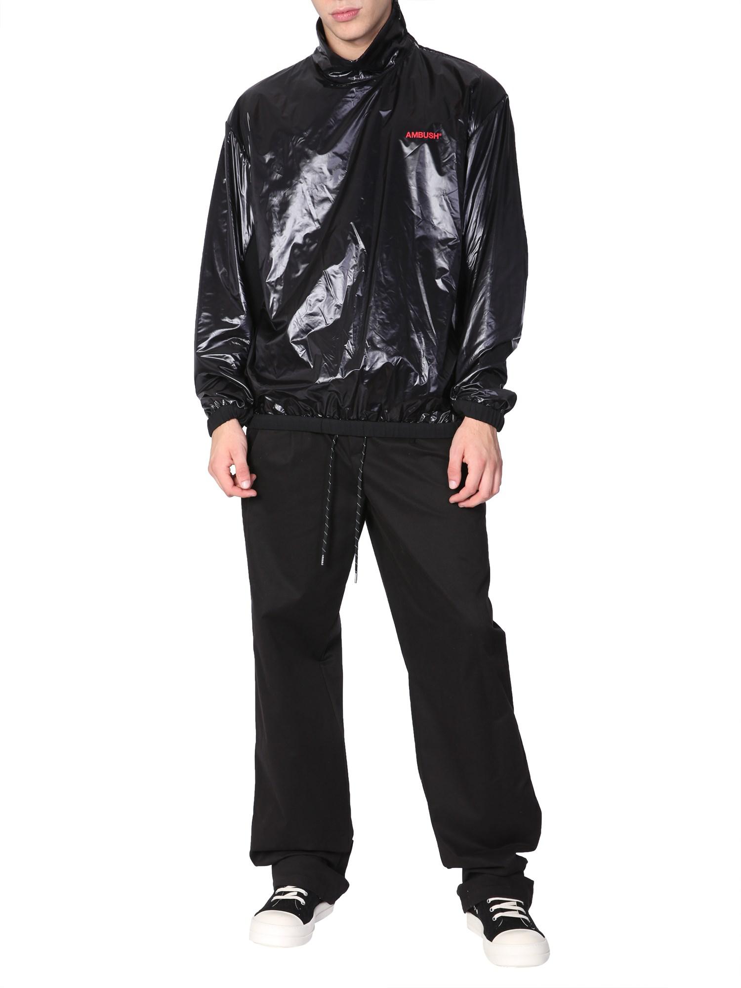 Lyst - Ambush Jacket With Zip On Shoulder in Black for Men