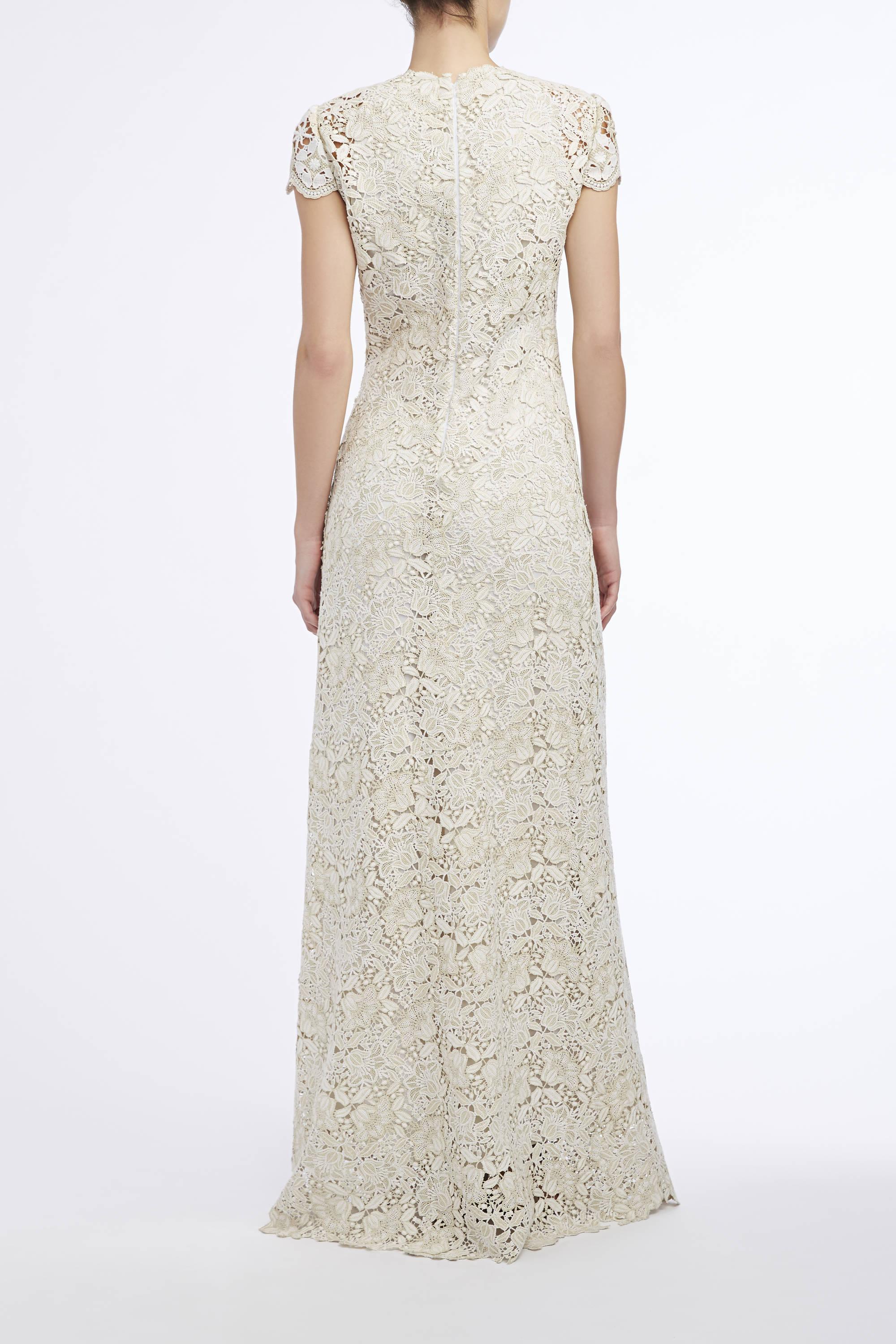 Elie Tahari Meena Dress In Metallic 