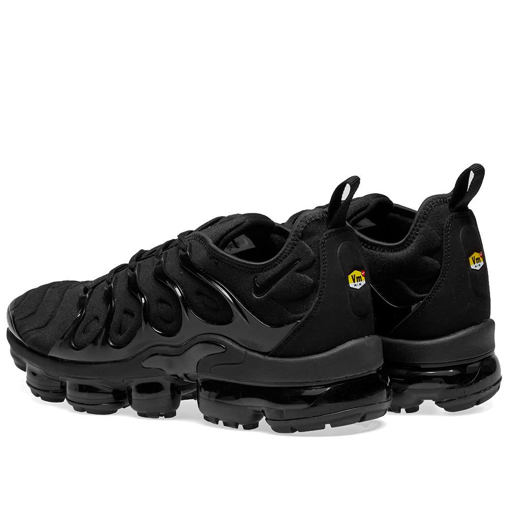 nike air vapormax plus mens black