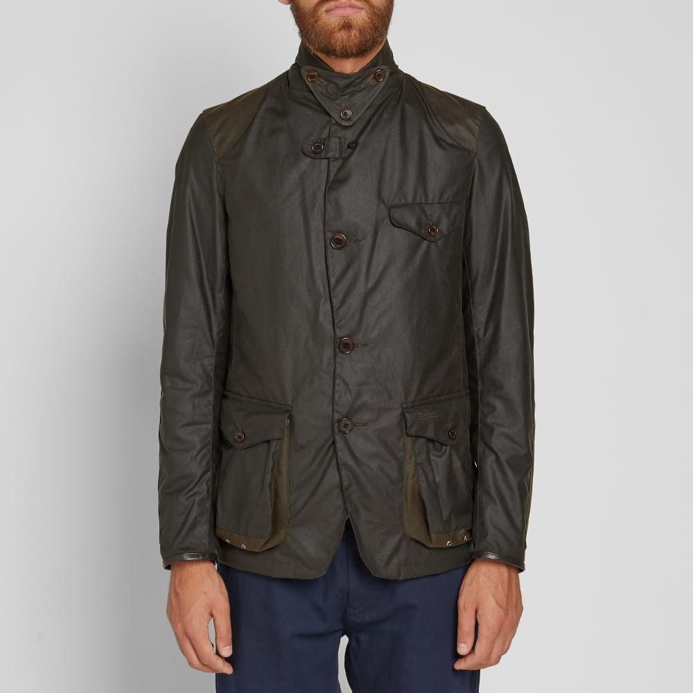 Barbour Beacon Sports Jacket in Green for Men - Save 30.075187969924812 ...