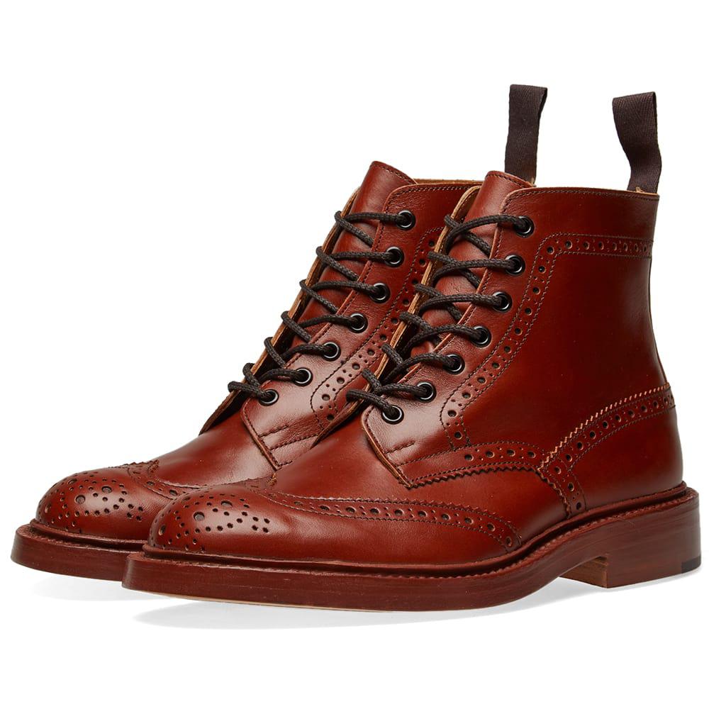 Tricker'S Tricker's Stow Brogue Derby Boot in Brown for Men - Save 1. ...