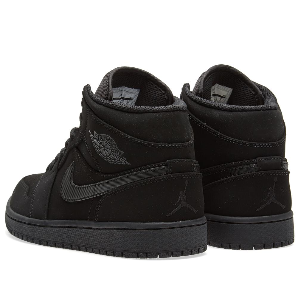 mens black nike air jordans