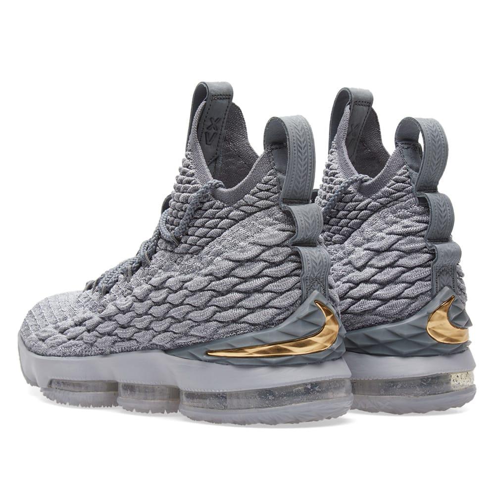 nike lebron 15 grey