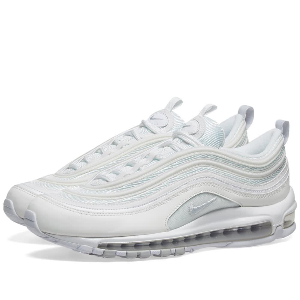 Nike Leather Air Max 97 W in White - Lyst