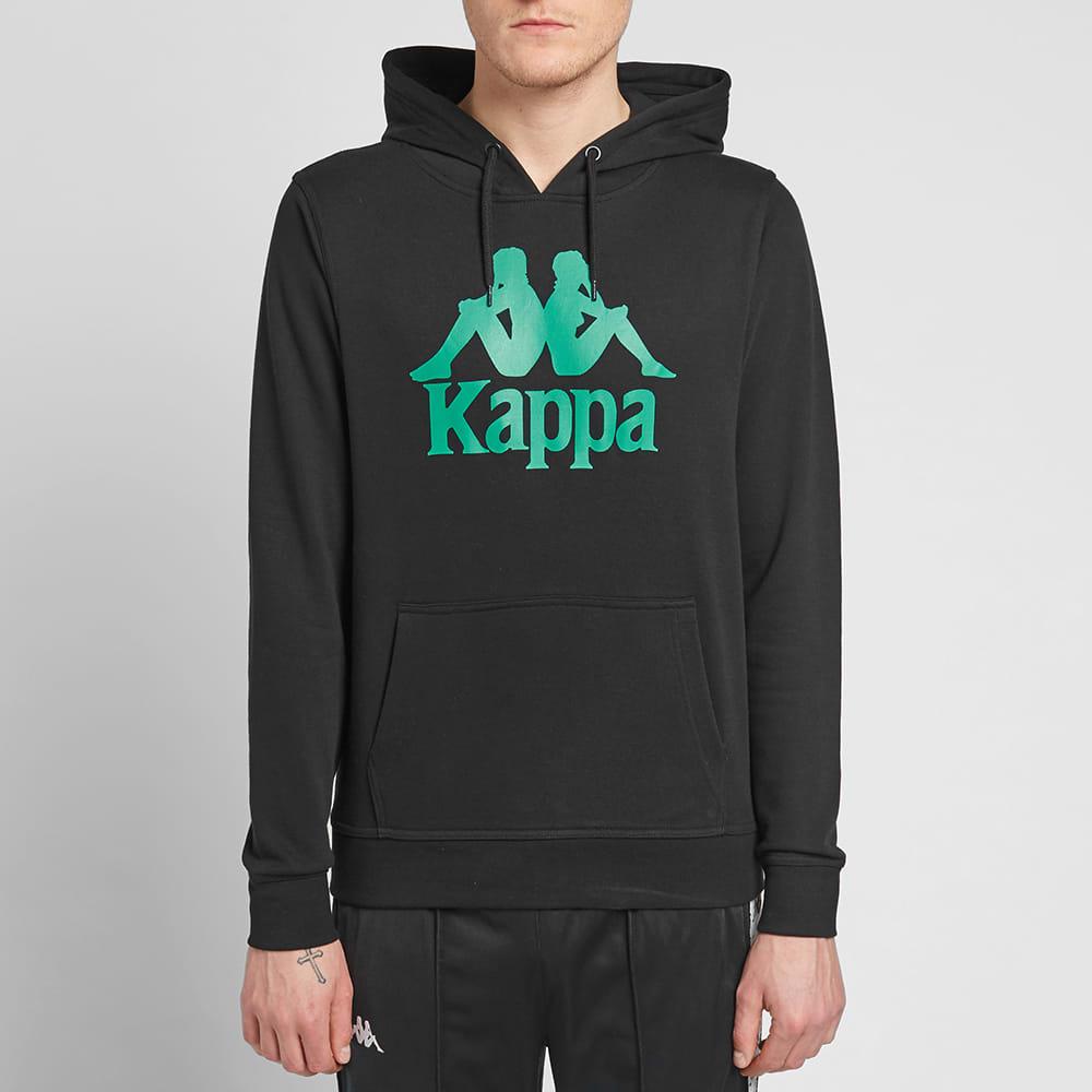 Kappa Authentic Zimin Hoody in Black for Men - Lyst