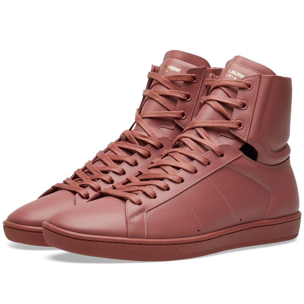 saint laurent high top sneakers