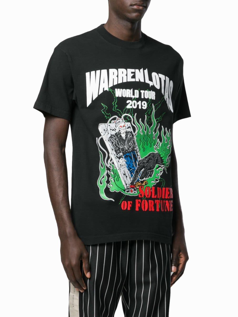 Warren Lotas World Tour Print T-shirt in Black for Men - Save 25% - Lyst