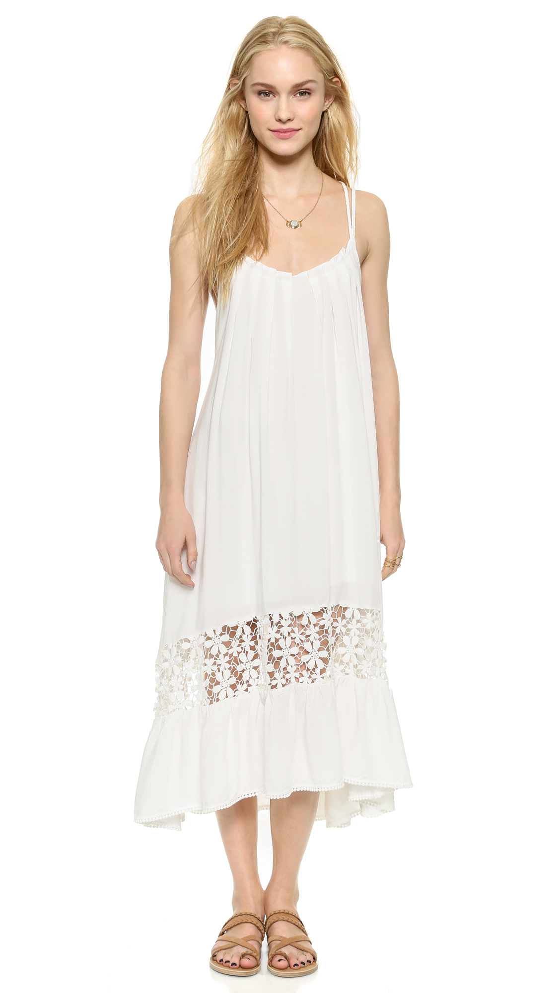 Lyst - 6 Shore Road By Pooja Festival Lace Dress - Moonlight White in White