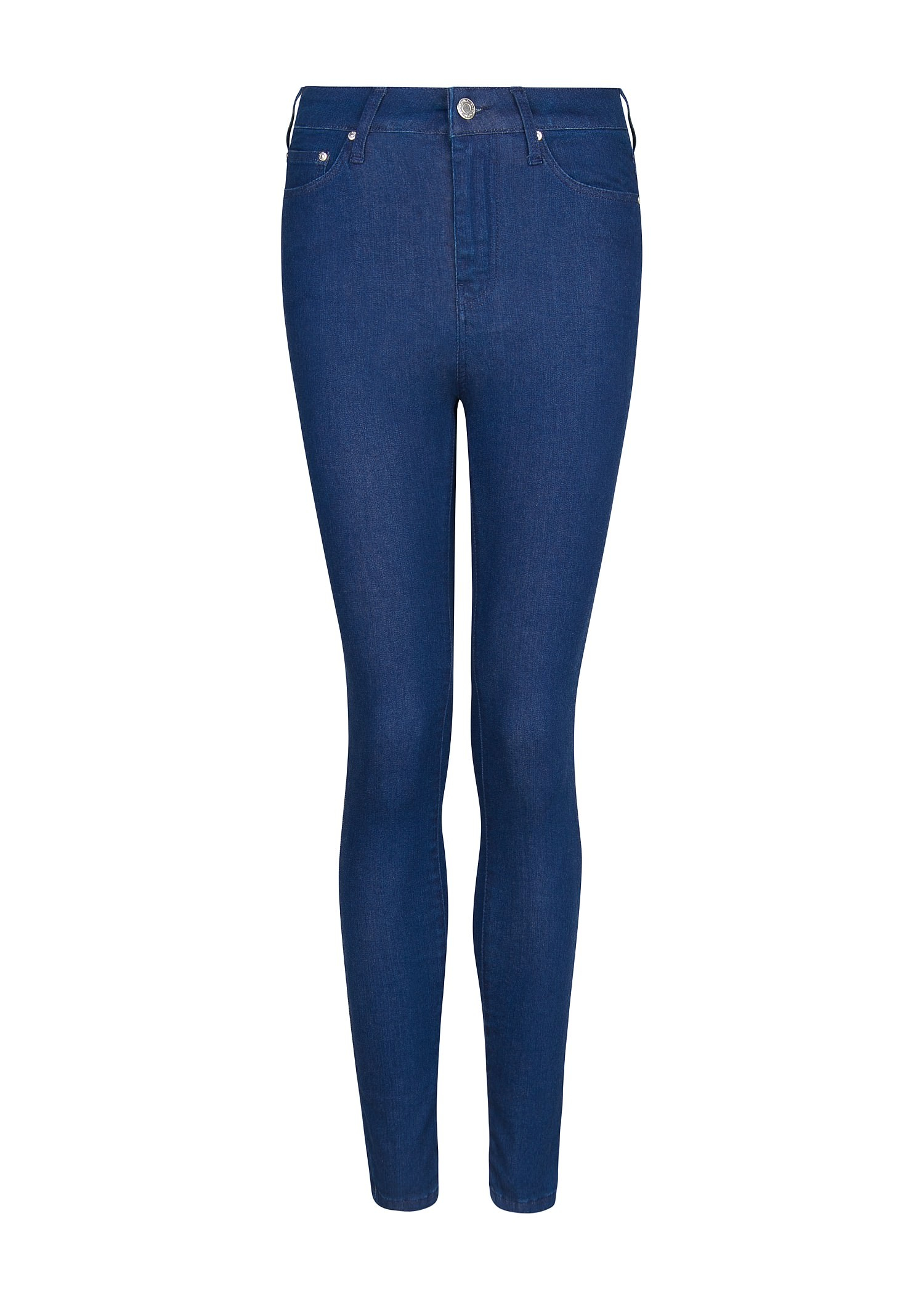 Lyst - Mango High Waist Broadway Jeans in Blue