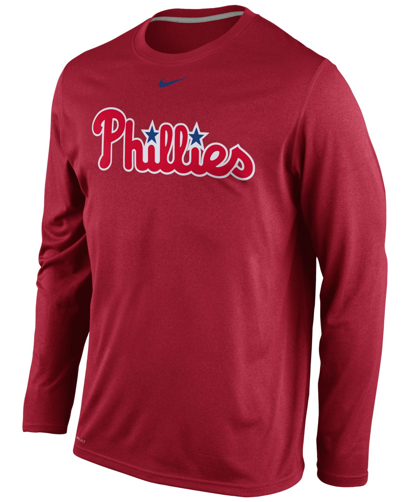 Lyst - Nike Men's Long-sleeve Philadelphia Phillies Legend T-shirt in ...