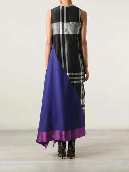 Damir Doma Asymmetric Dress in Multicolor (multicolour) | Lyst